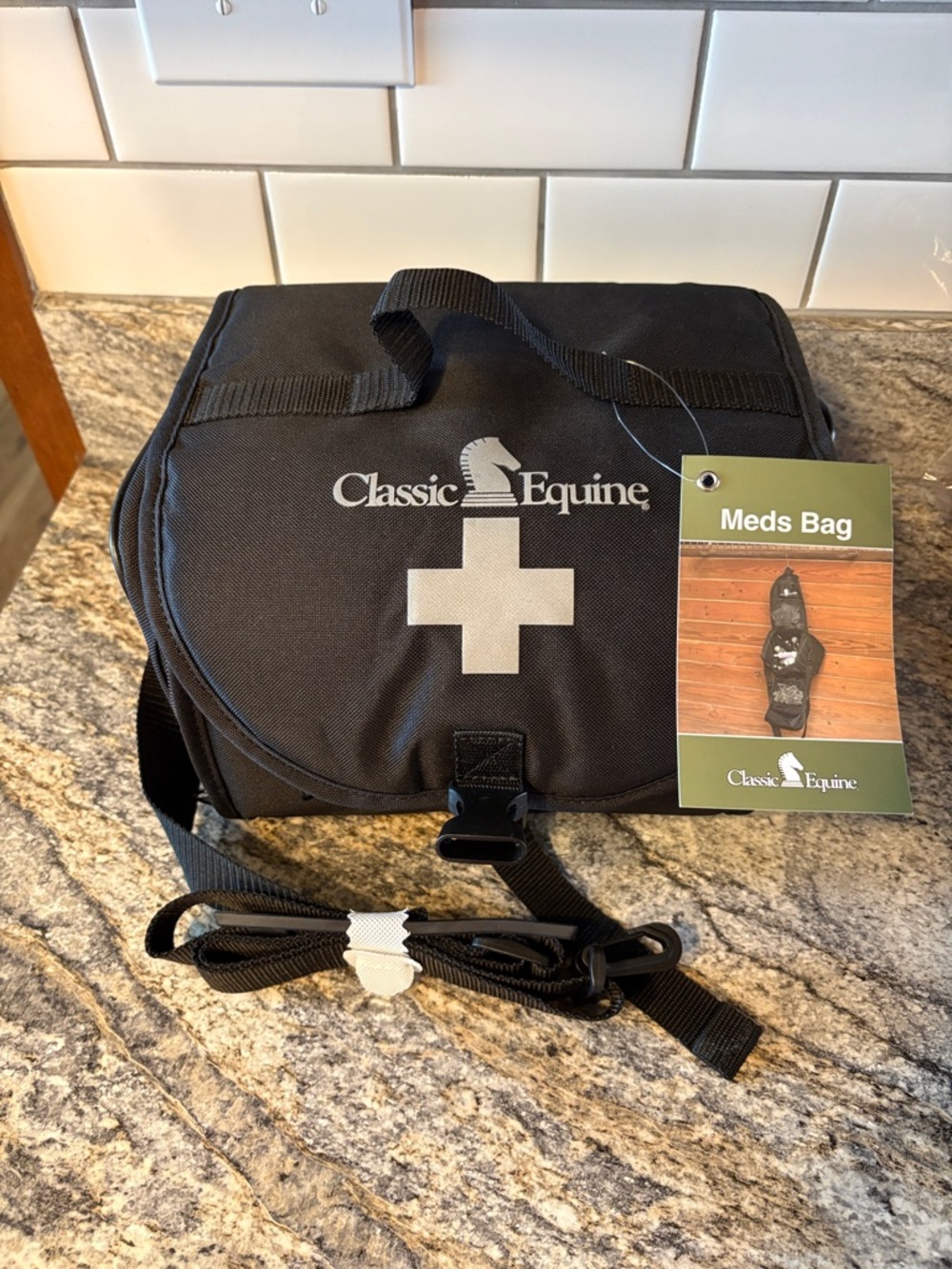 Black Meds Bag